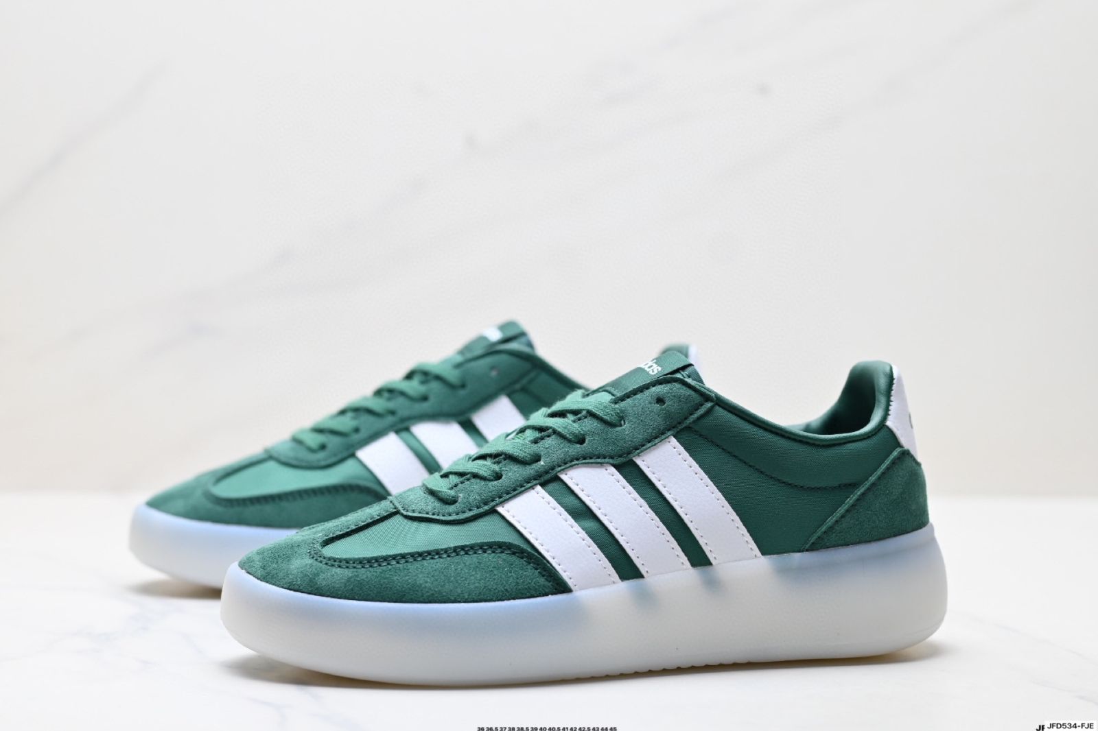 Adidas BARREDA DECODE - アディダス BARREDA DECODE グム T トゥ スケートシューズ ドイツトレーニングシューズ 男女兼用 軽量スポーツシューズ-WTO輸入1