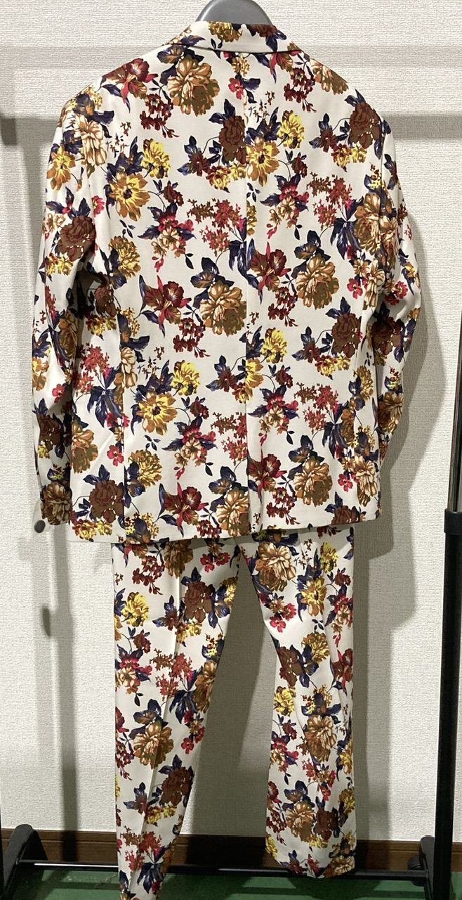 CEEN シーン 花柄 セットアップ メンズスーツ Lサイズ 管理番号 OKU10270 H4-80