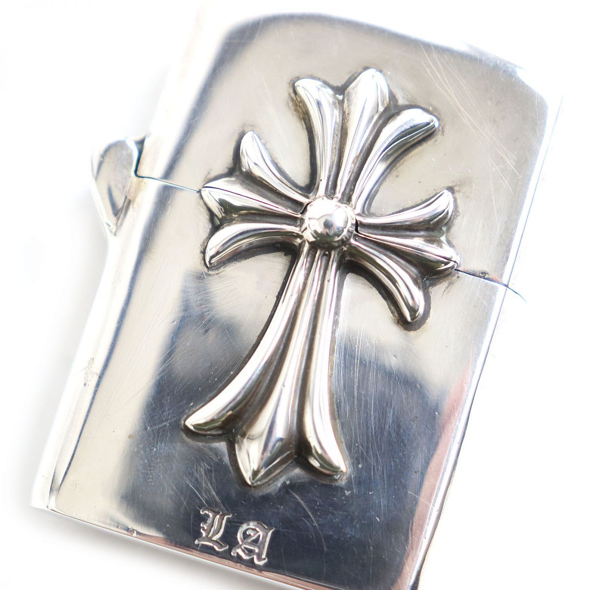 良品◇LA限定 CHROME HEARTS/クロムハーツ SV925 CHクロス オイルライター/ジッポライター シルバー 総重量140.3g メンズ  - メルカリ