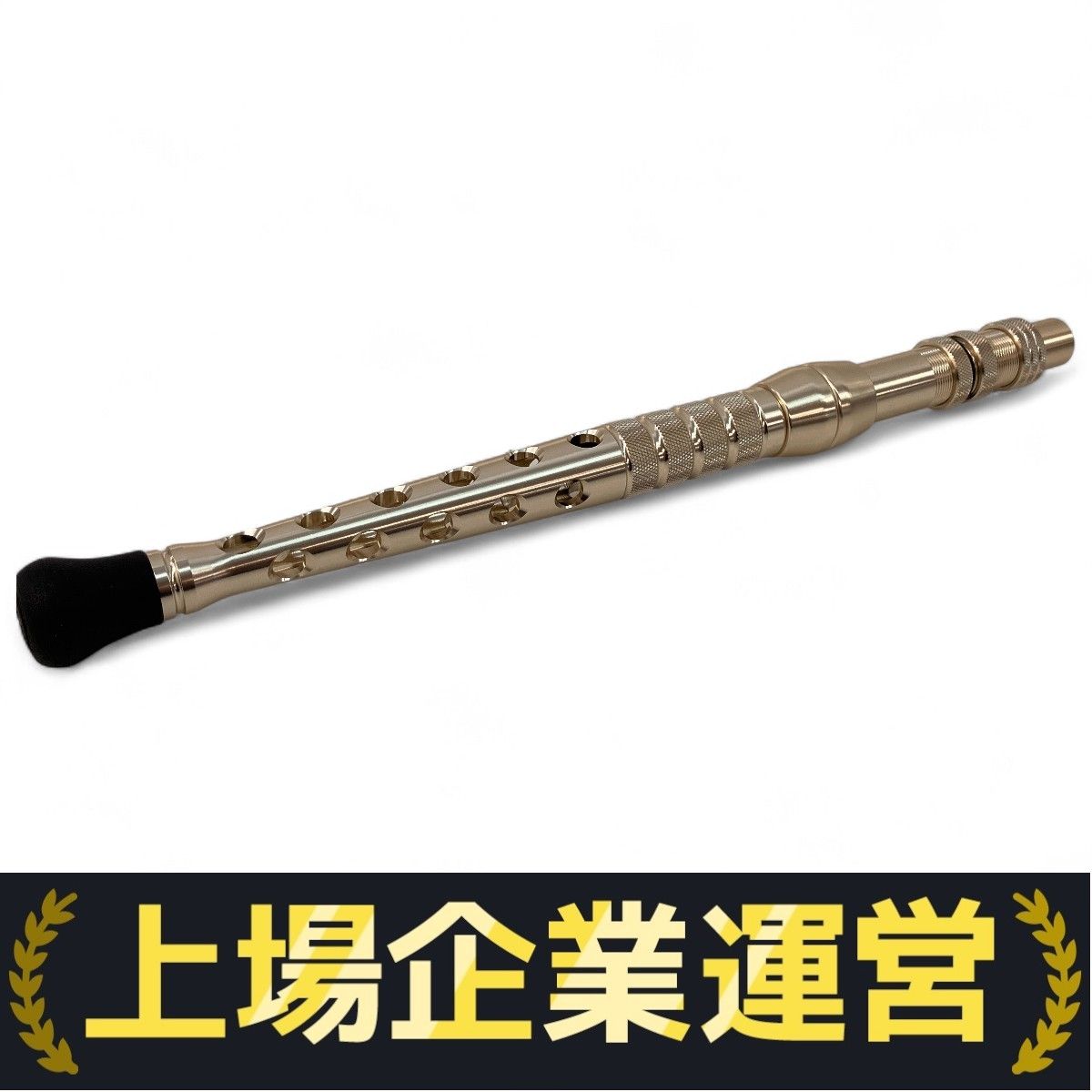 ALLIGATOR アリゲーター アルミ 穴開き バット 純正 ロッドパーツ 船釣り 良好 Z10367973