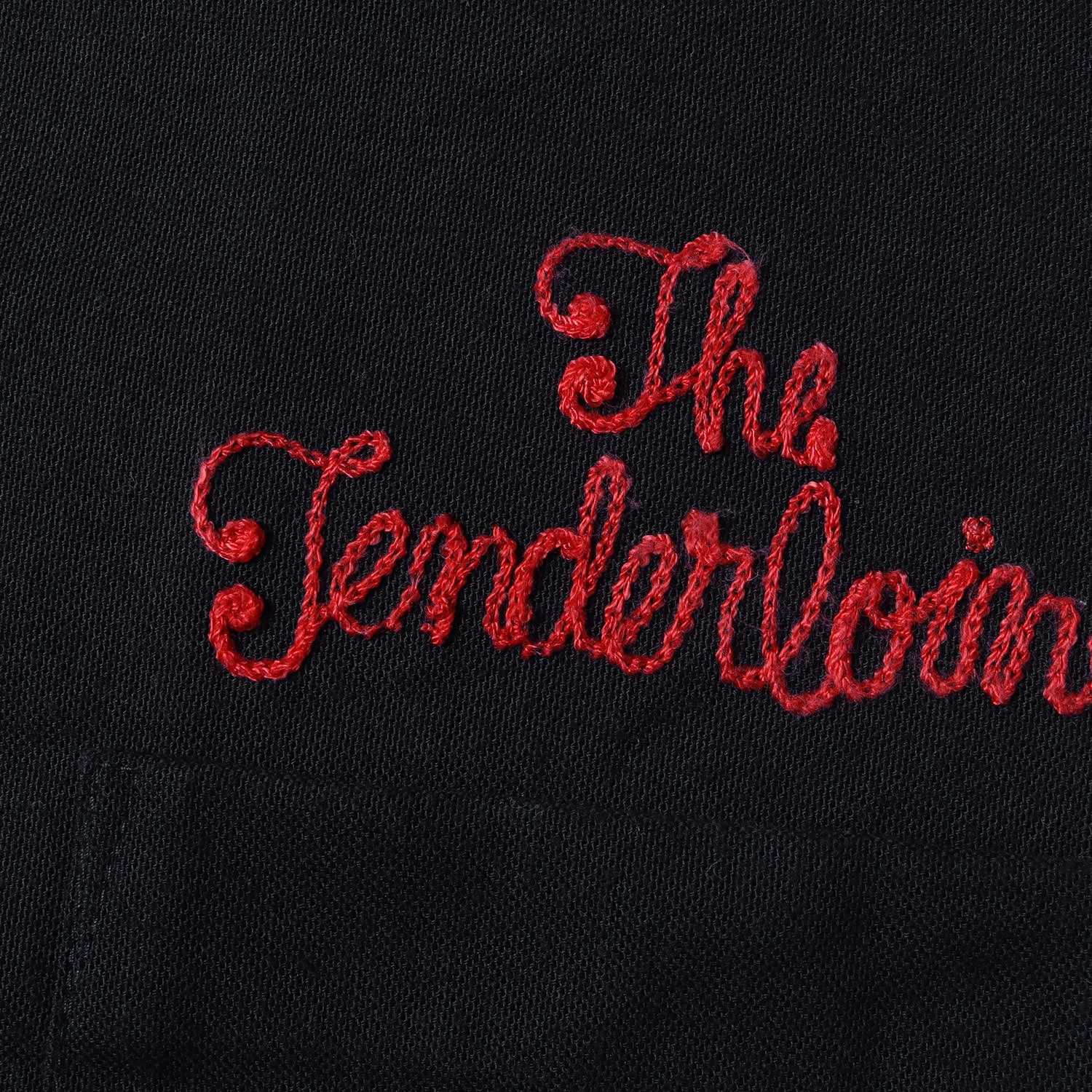 TENDERLOIN テンダーロイン シャツ サイズ:S ブランドロゴ 刺繍 半袖