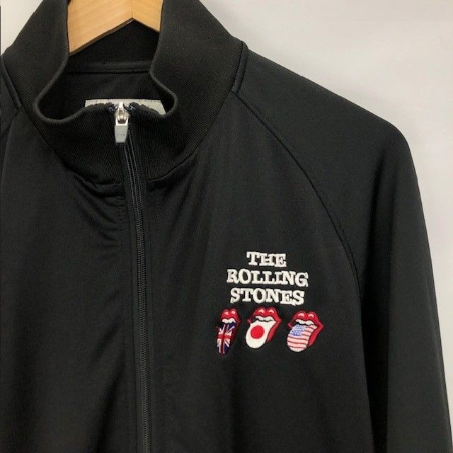 Rolling Stones サイクルジャージ The Rolling Stones 刺繍ロゴ ジップアップ ジャージジャケット サイズ
