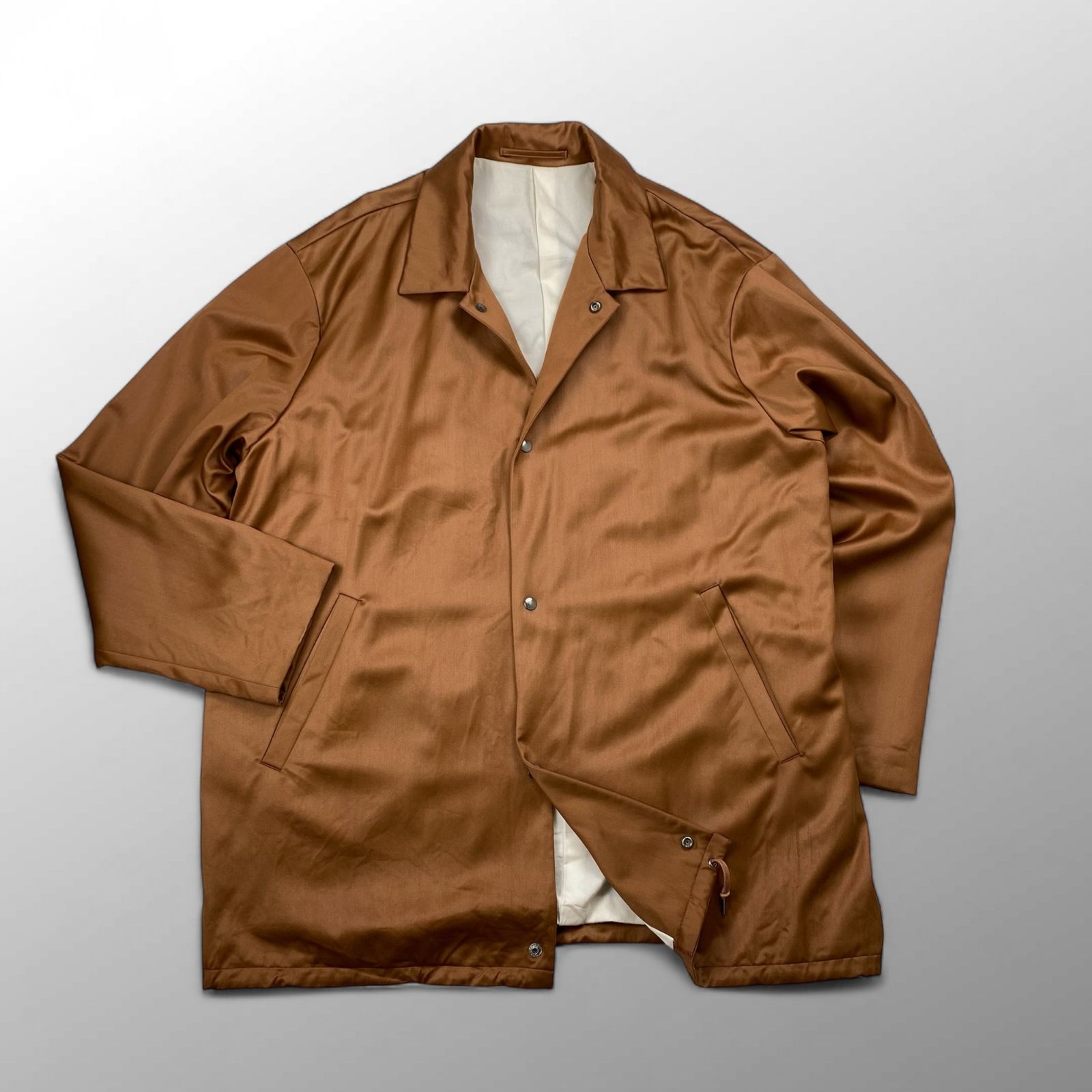 ATON エイトン | コーチジャケット ビッグシルエット 参考定価 79 000 tax SIZE XXL程度