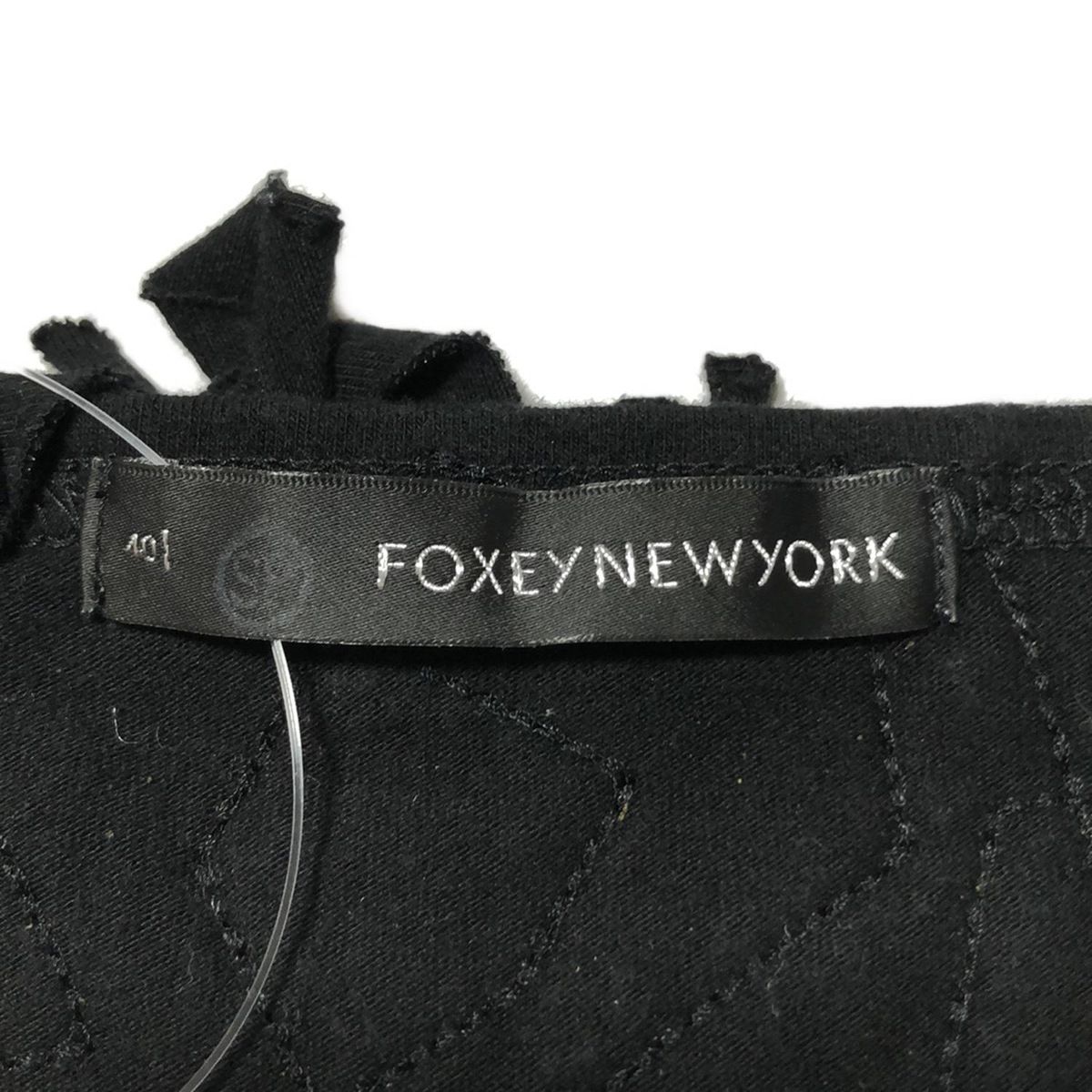 FOXEY - FOXEY フォクシー ノースリーブカットソー サイズ40 マグノリア FOXEY 未使用 NEW YORK フォクシーニューヨーク TOP SECRET