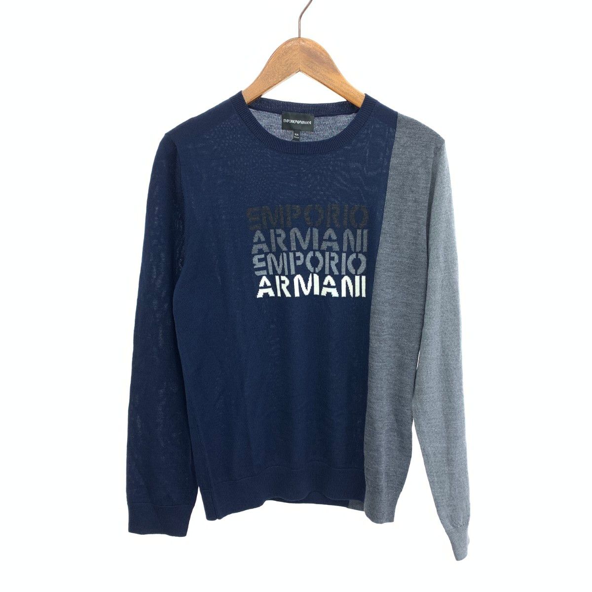未使用品 EMPORIO ARMANI エンポリオアルマーニ 長袖ニット ニット 
