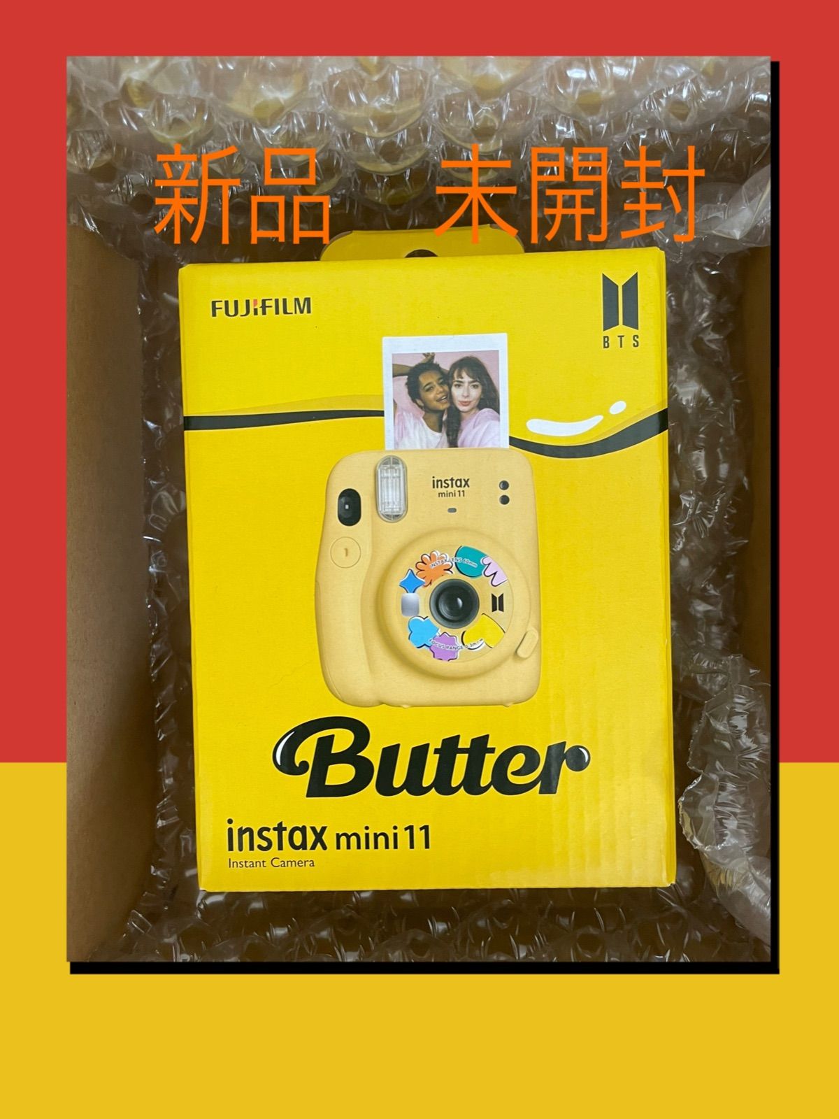 新品入荷 【新品】BTS mini11＋フィルム2箱 instax チェキButter