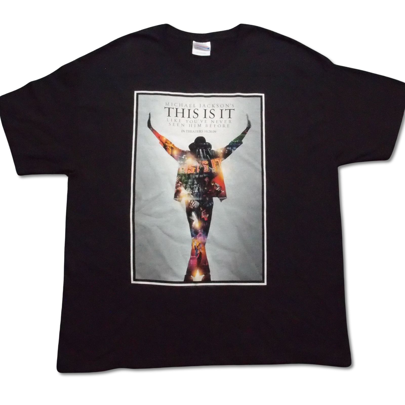 0133 00s XL マイケルジャクソン THIS IS IT 映画T ビンテージ 
