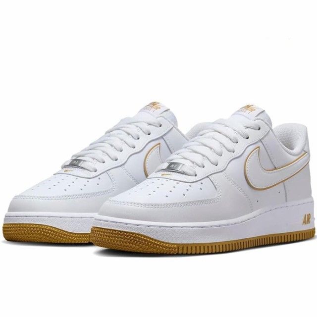 【10%割引クーポン配布中】新品 NIKE ナイキ スニーカー エア フォース 1 07 AIR FORCE 1 07 ホワイト/ブロンジーン/ホワイト DV0788-104 メンズ レディース 男女兼用 並行輸入品