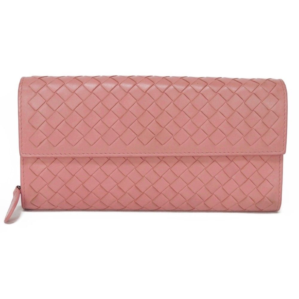 極美品BOTTEGAVENETA ボッテガヴェネタ コンチネンタルウォレット BOTTEGA VENETA ボッテガヴェネタ バイカラー ナッパ