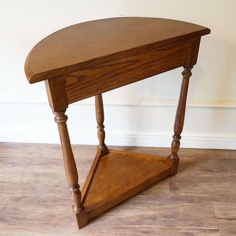 コンソールテーブル アンティーク オーク材 無垢 おしゃれ 木楽館オリジナル家具 コンソールテーブル 木製 コンソールテーブル 玄関 JG813 MARWIL-DEMENAGEMENTS_CH