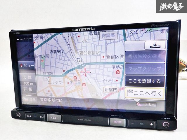 カーナビ carrozzeria SUBARU G-RZ99ZP 保証付 動作OK】スバル純正 carrozzeria カロッツェリア AVIC