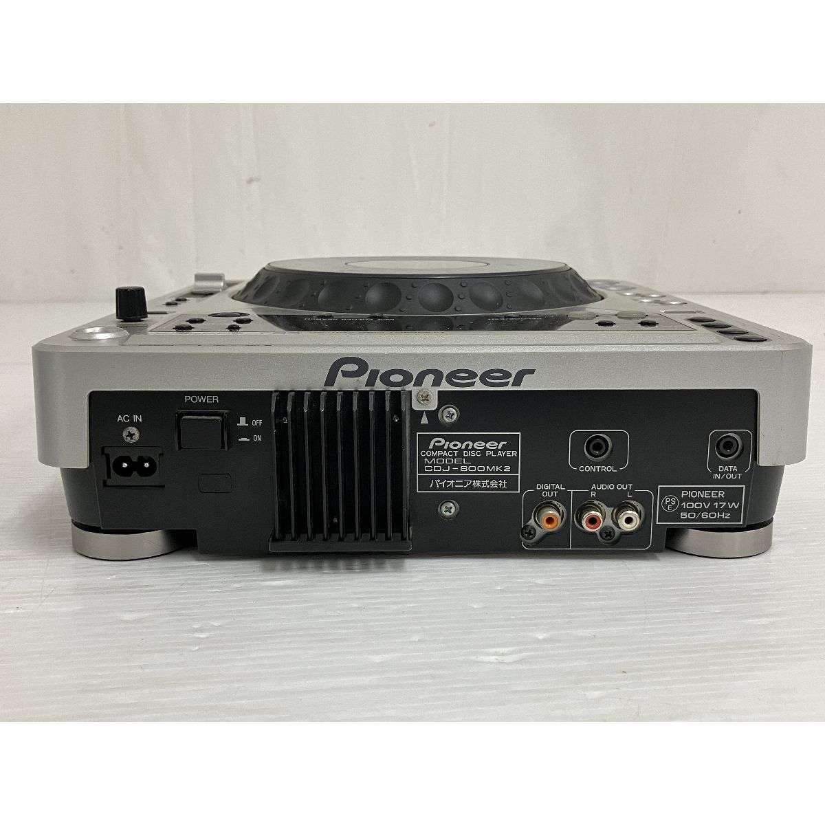 動作保証】Pioneer CDJ-800MK2 2台 ターンテーブル DJ用 CDプレーヤー 音響機材 パイオニア 中古 O8875048 - メルカリ
