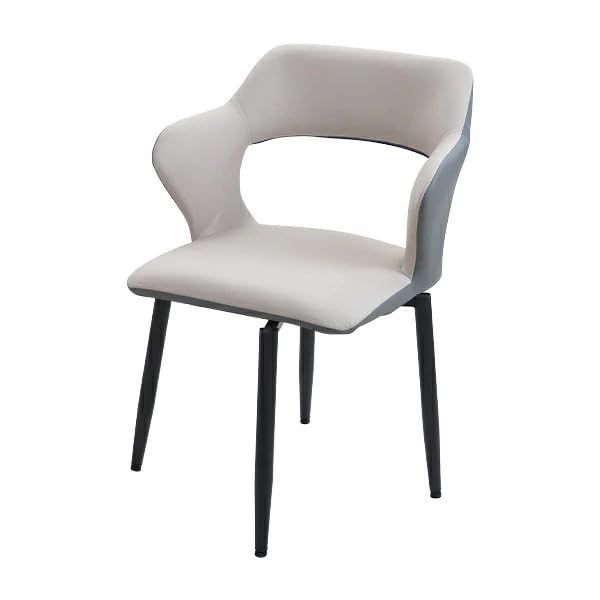 ホワイトアームダイニングチェア1脚 ホワイトアームダイニングチェア1脚