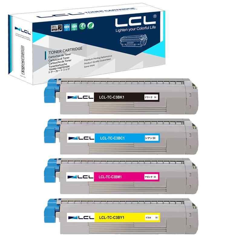 LCL OKI用 TC-C3B TC-C3BK1 TC-C3BC1 TC-C3BM1 TC-C3BY1 C844dnw C835dnwt C835dnw C824dn 4色セット ブラック シアン