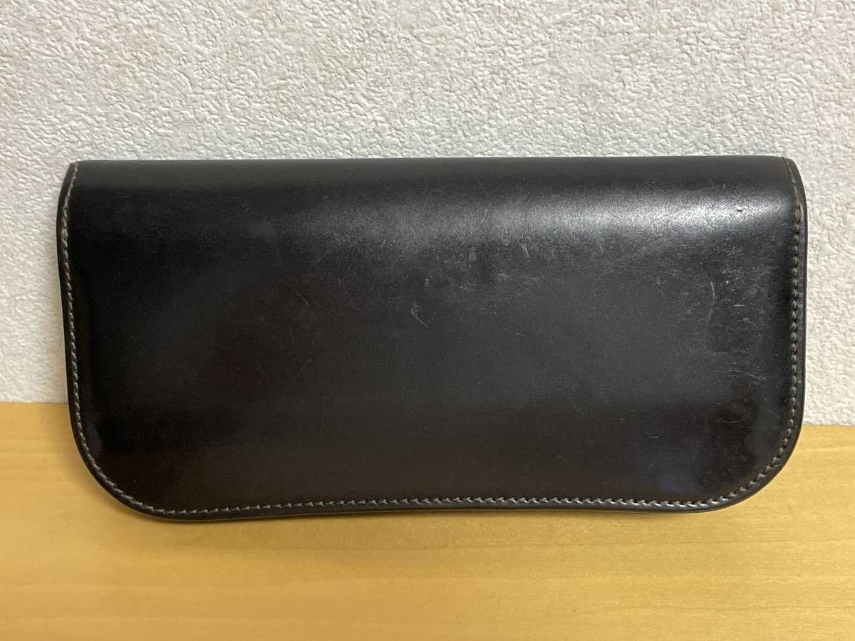 タイガースブラザース別注 WILD SWANS ワイルドスワンズ Blister L ブリスター コードバン 長財布 ウォレット Black ×  Camel - メルカリ