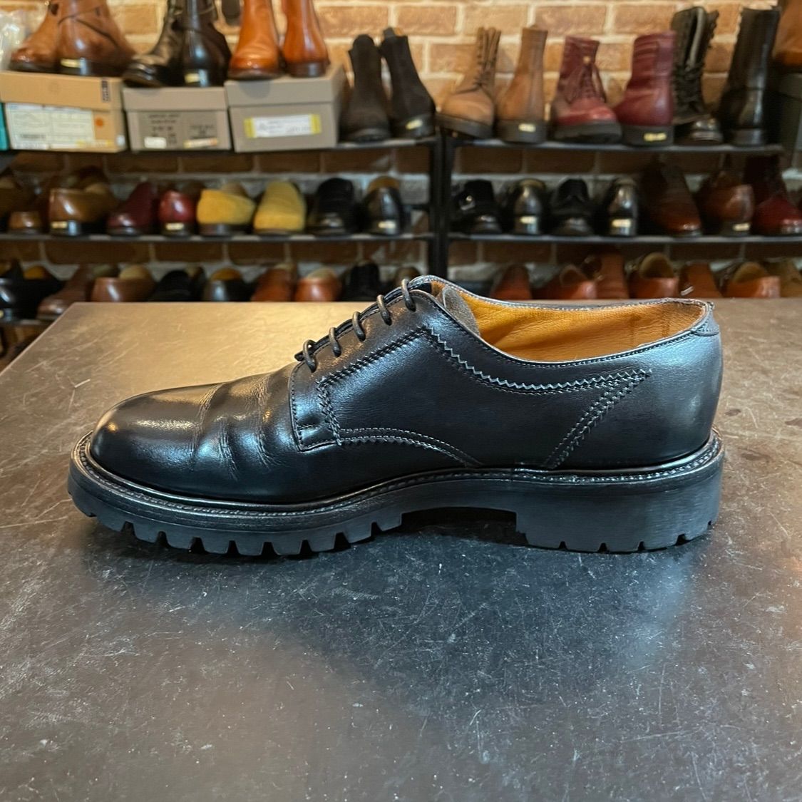 J.M. WESTON 509 プレーントゥダービー UK6.5C 旧ロゴ - メルカリ