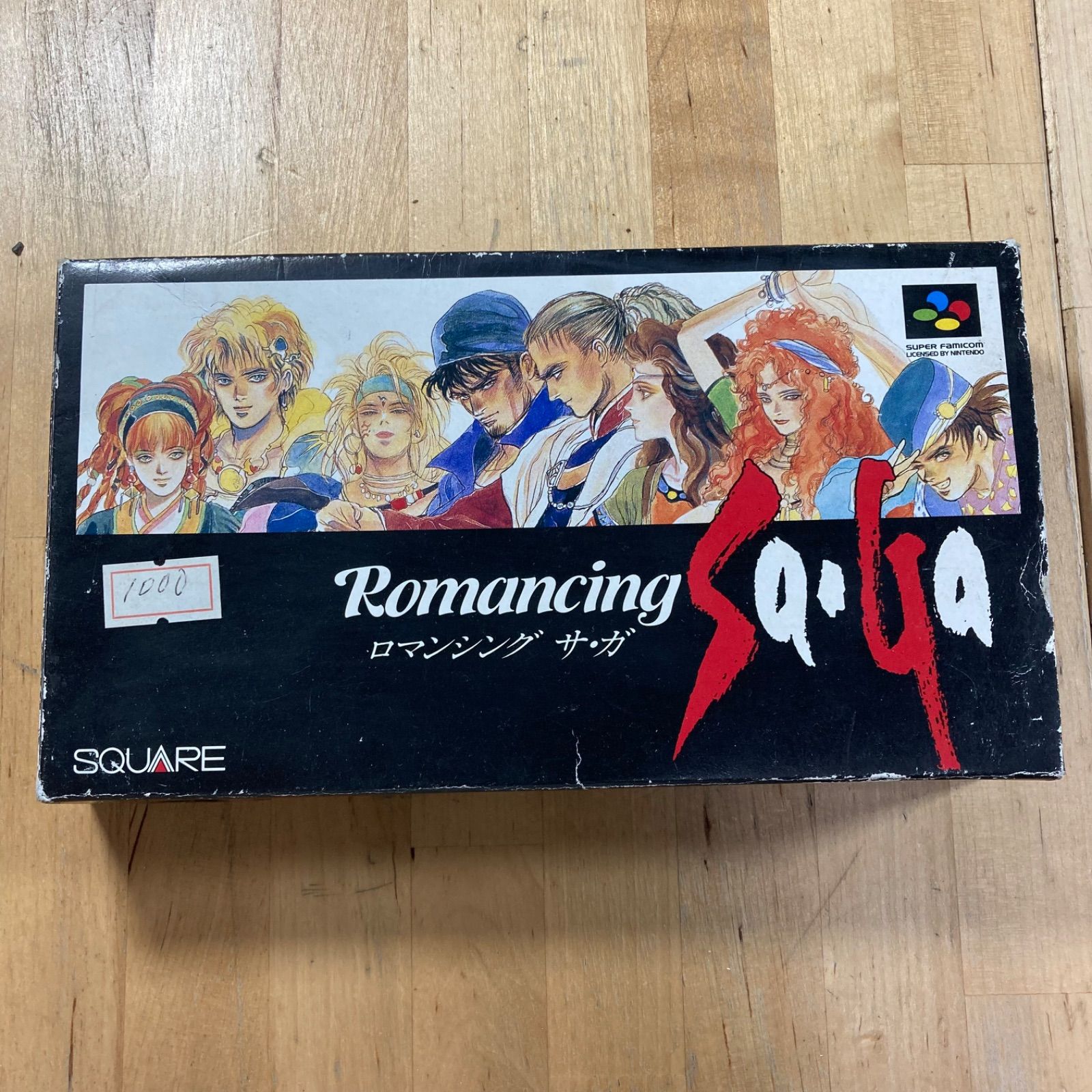 SFCソフト「ロマンシング　ザ・ガ」中古動作品１個の出品です。 SFCソフト中古動作品「ロマンシングサ・ガ」1個の出品です。