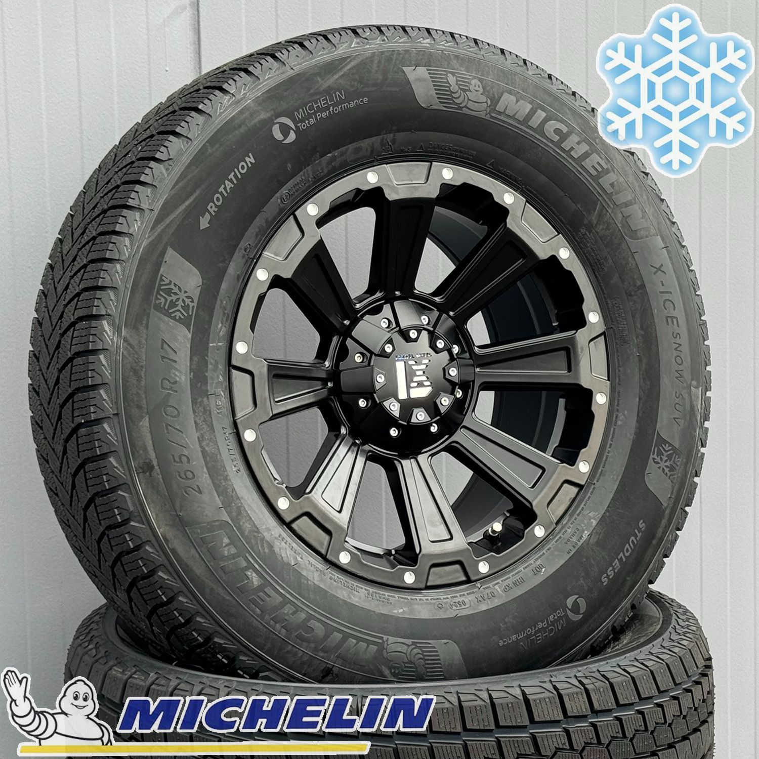 1月中旬入荷予定 スタッドレス タイヤホイール ランクル250(ZX,VX)ランクル300(GX,AX,VX,ZX,GRスポーツ) LX600 ミシュランタイヤ X-ICE SNOW SUV 265/70R17 DeathRock - メルカリ 1月中旬入荷予定 スタッドレス タイヤホイール ランクル250(ZX,VX)ランクル300(GX,AX,VX,ZX,GRスポーツ) LX600 ミシュランタイヤ X-ICE SNOW SUV 265/70R17 DeathRock - メルカリ