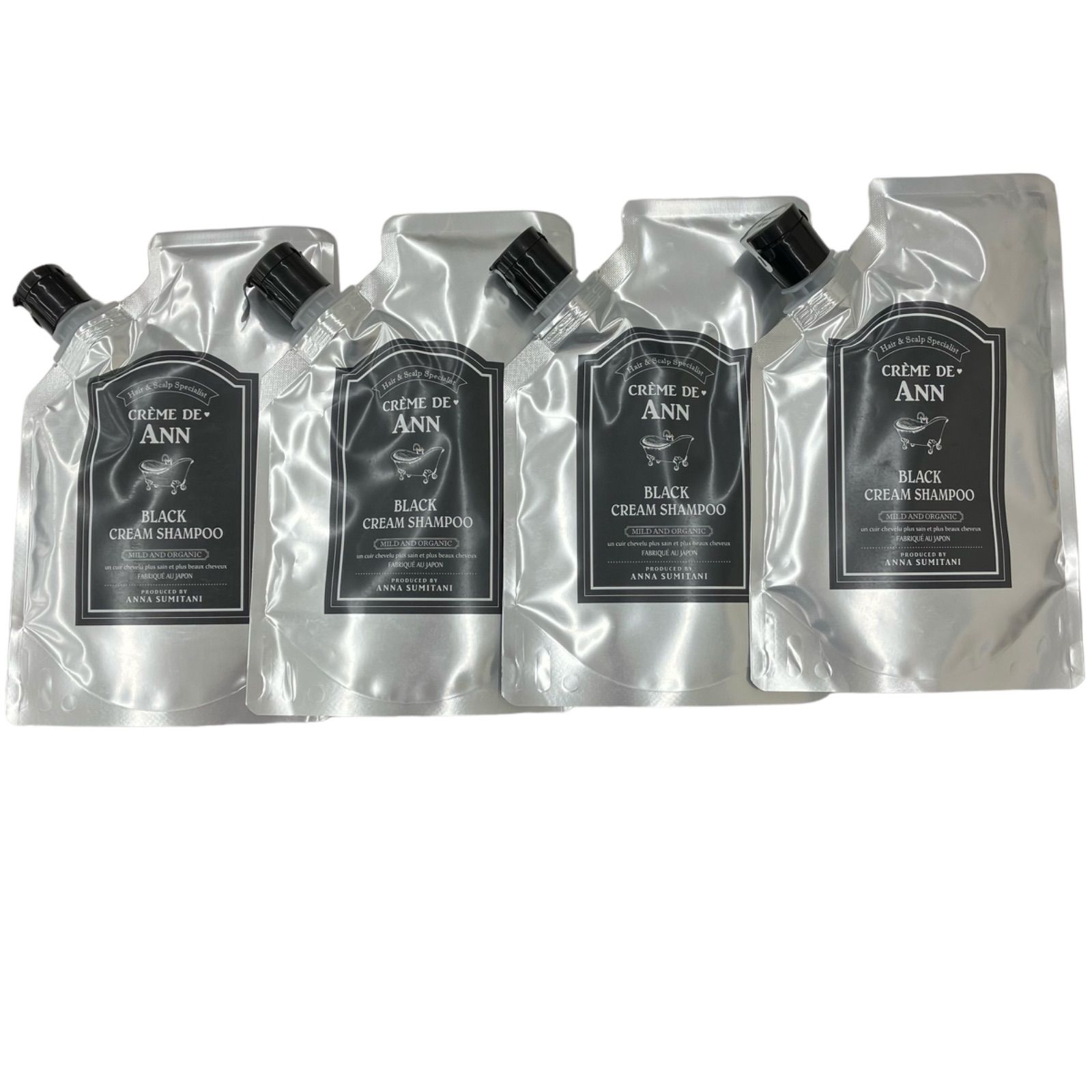 クレーム・ド・アン ブラッククリームシャンプー 400g×4個セット CREME DE ANN ブラッククリームシャンプー 4個セット creme de Ann