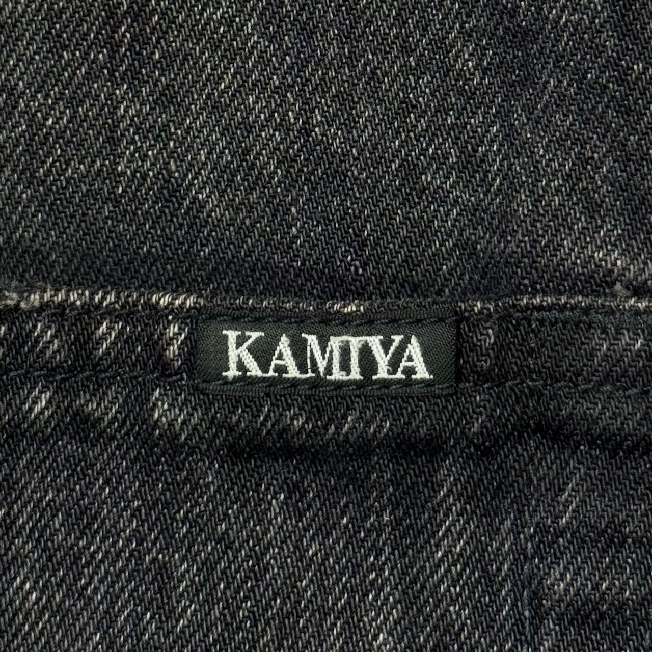 参考上代60500円 KAMIYA 25SS Denim Bermuda Pants デニムバル