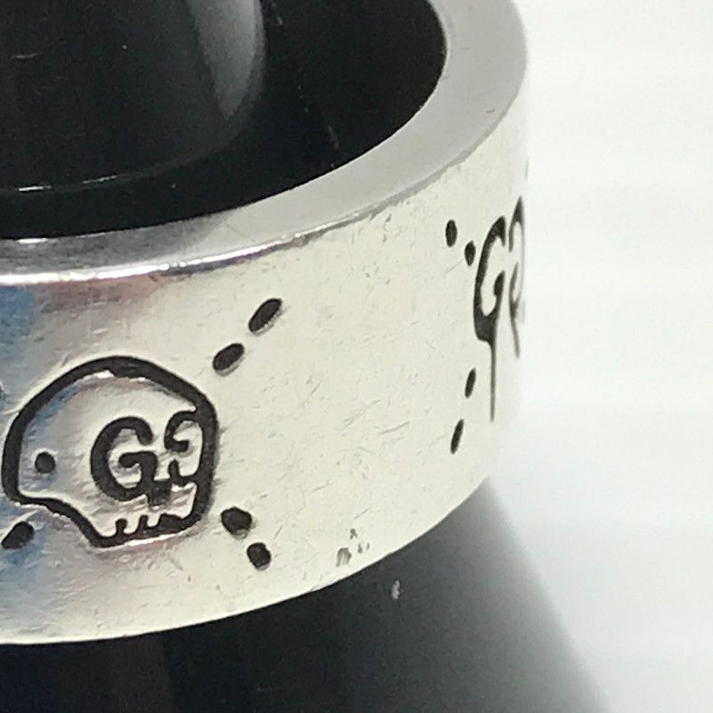 中古品】GUCCI グッチ SV GHOST RING 455318 ゴースト リング