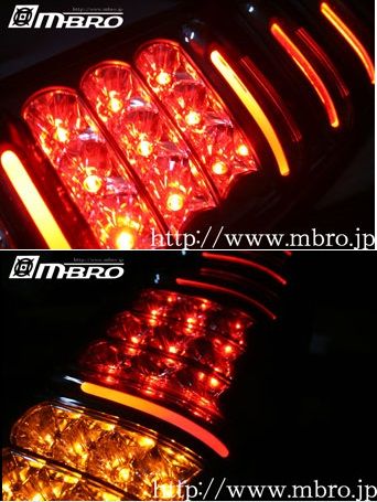 LED テールランプ ジムニー JB23 サンダーLEDテール 流れるウィンカー