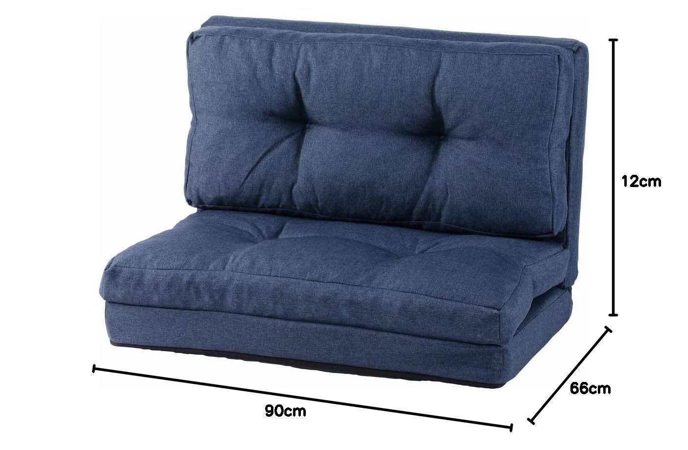 アイリスプラザ ソファーベッド マルチに使える3WAY 幅90cm 14段階