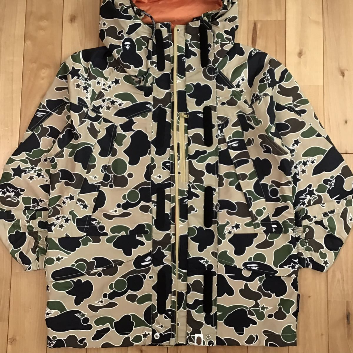 ☆新品☆ STA camo スノボジャケット Mサイズ a bathing ape BAPE camo 