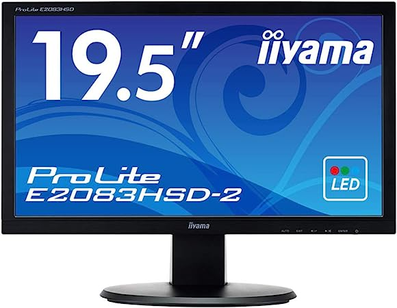 お見舞い 19.5型/TN マーベルブラック iiyama モニター ディスプレイ