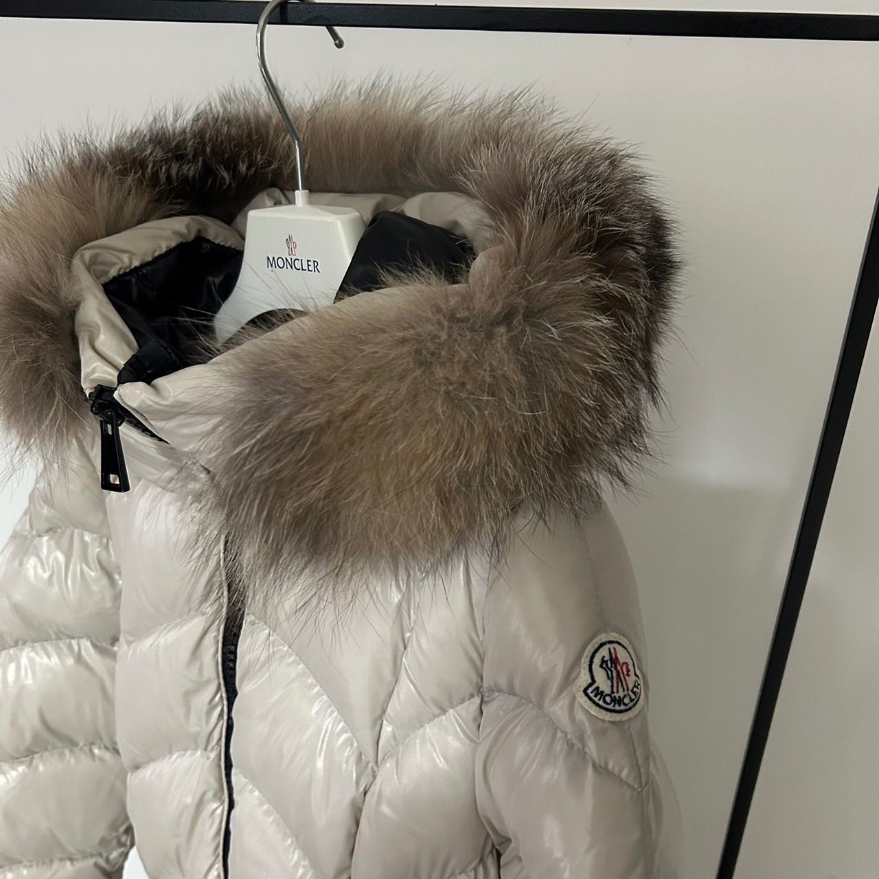 MONCLER☆モンクレール☆ALBIZIA☆アイボリー☆サイズ00☆リアル