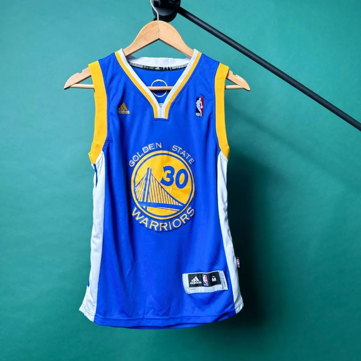 値段が激安 adidas・NBA】Golden State Warriors 背番号30 Curry ゲーム タンクトップ