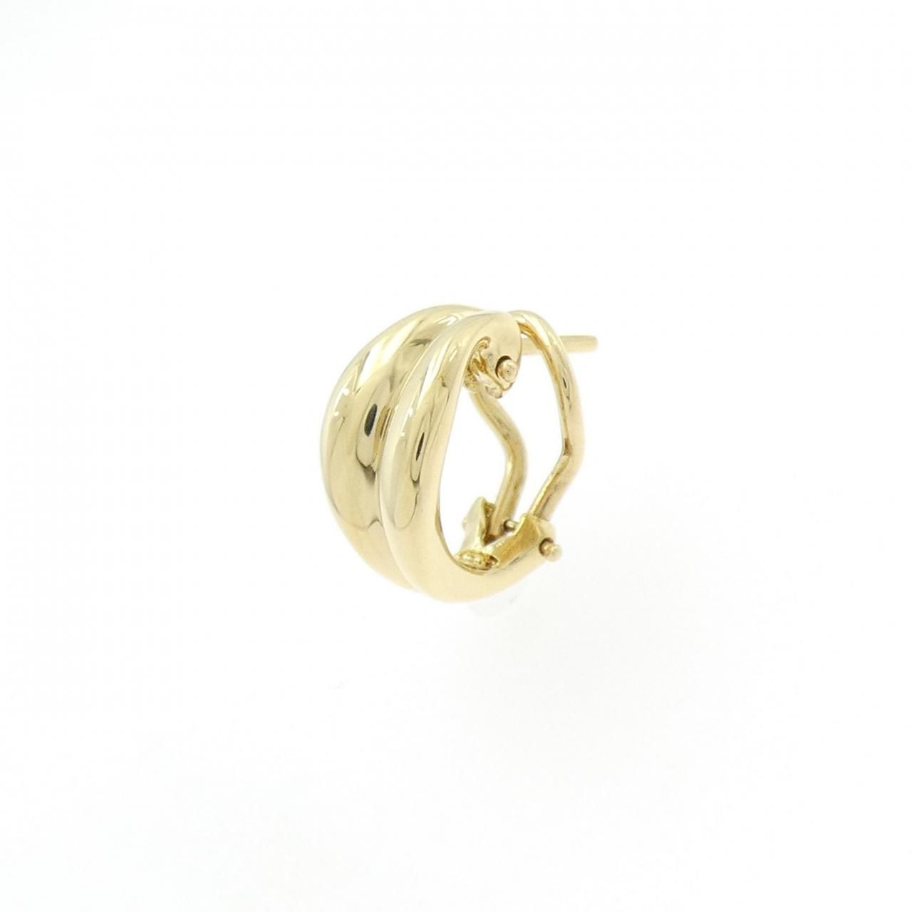 Tiffany】1837TM フープピアス (片耳) スモール 美品 Tiffany& Co