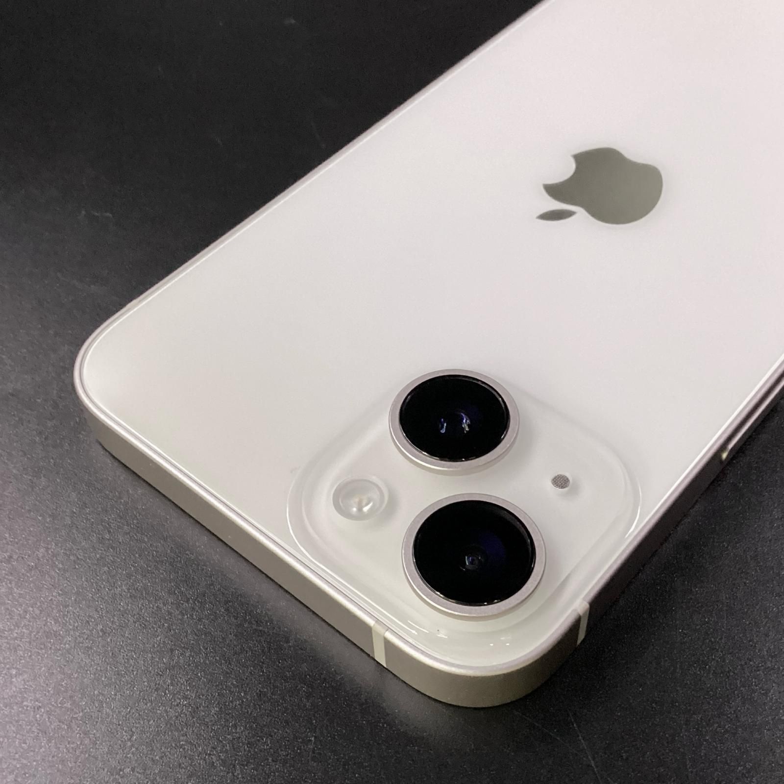 iPhone 14本体 スターライト ホワイト128GB SIMフリー美品です！ iPhone 14 Plus 128GB - スターライト（SIMフリー）[整備済製品