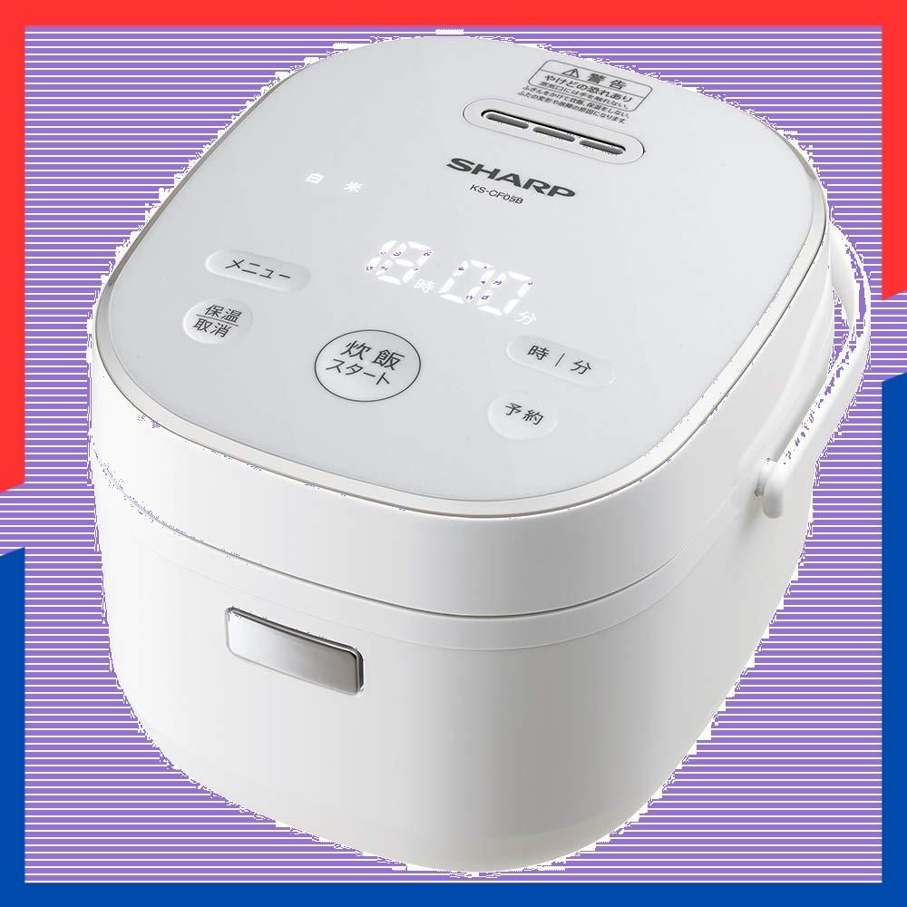 在庫処分 パン調理機能 マイコン 一人暮らし ホワイト 3合 KS-CF05B-W 炊飯器 シャープ