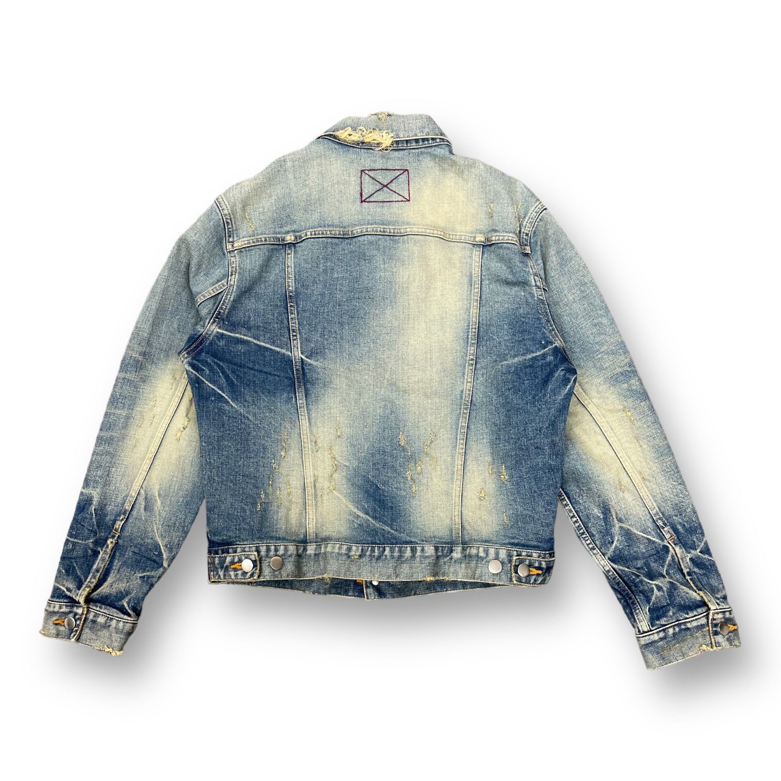 定価55000円 MLVINCE type-1 denim trucker jacket タイプ1 トラッカー