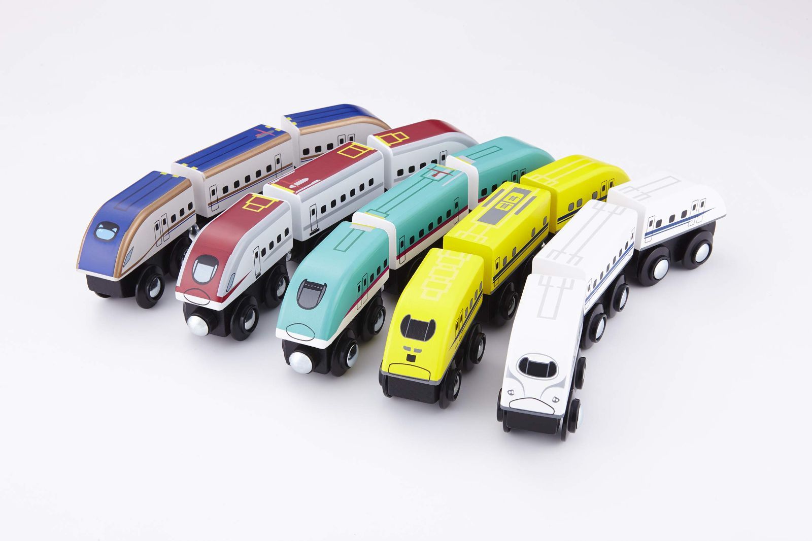 人気商品】TRAIN E7系新幹線かがやき moku 3両セット MOKUTRAIN