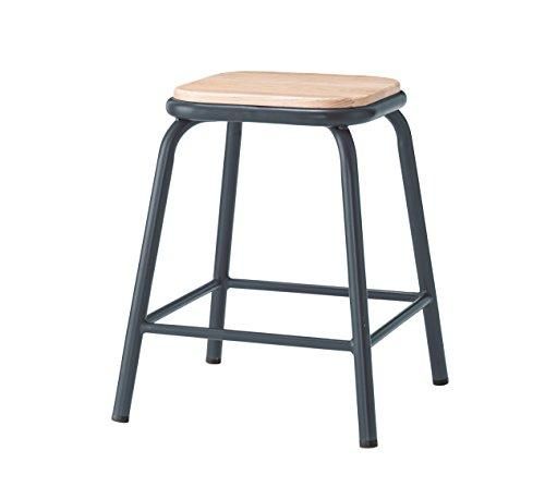 【新品・5営業日で発送】AZUMAYA 東谷 スツール PC-66BK