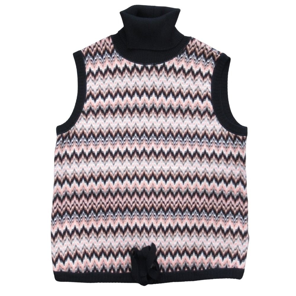 新品同様 MISSONI ミッソーニ ノースリーブ ニット