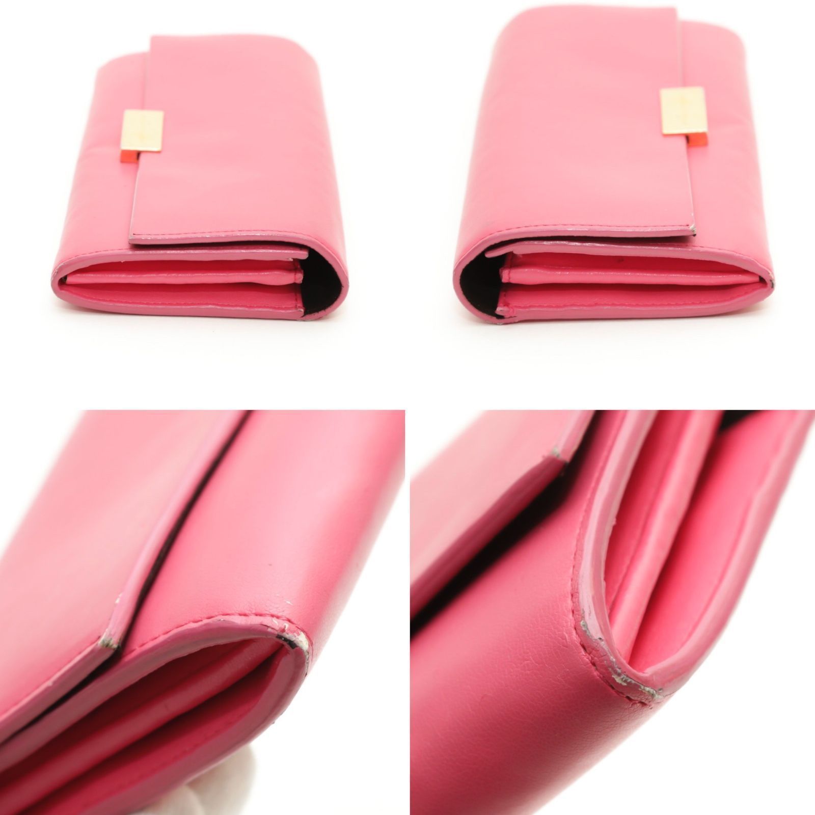 格安 pink ピンク フラップ wallet long ロングウォレット 長財布