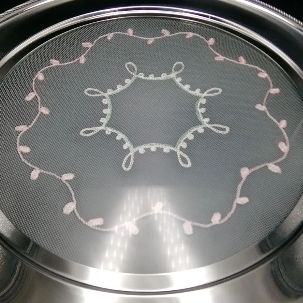 ガラス ステンレストレー