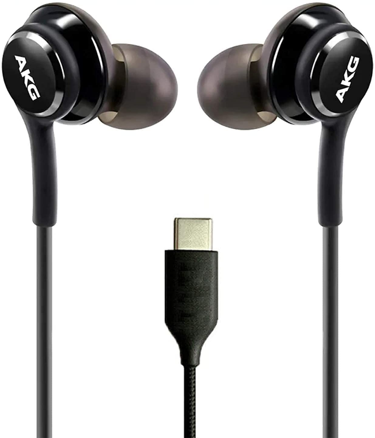 UrbanX 2021 ステレオヘッドフォン Samsung Galaxy S22 S21 Ultra 5G Galaxy S20 FE Galaxy S10 S9 Plus S10e Note 10 Note 10 用 AKGデザイン マイクと イヤホン