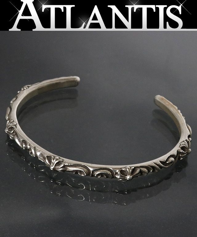 クロムハーツ CHROME HEARTS SBT バングル SV925 クロムハーツSBTバングル|クロムハーツ通販専門店ブラック