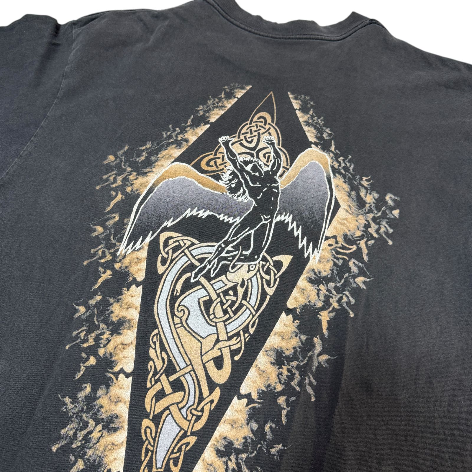 90s LED ZEPPELIN Tシャツ メンバー プリント Swan Song Records
