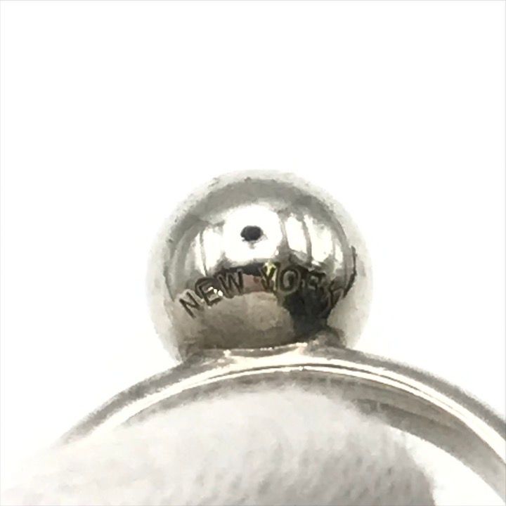 PUFFY様　良品✨　ティファニー リング  SV925  7号　シルバー 良品 TIFFANY＆Co. ティファニー ハードウェア ボール AG925