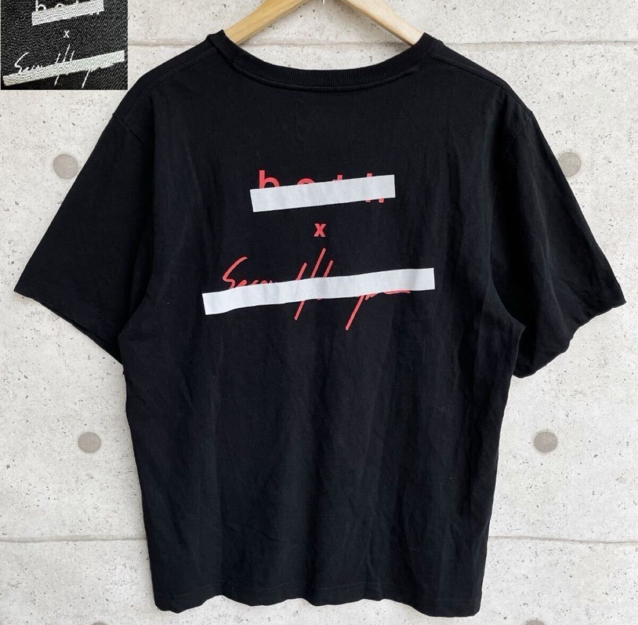 both × SECOND LAYER ボース × セカンドレイヤー コラボ プリント 半袖