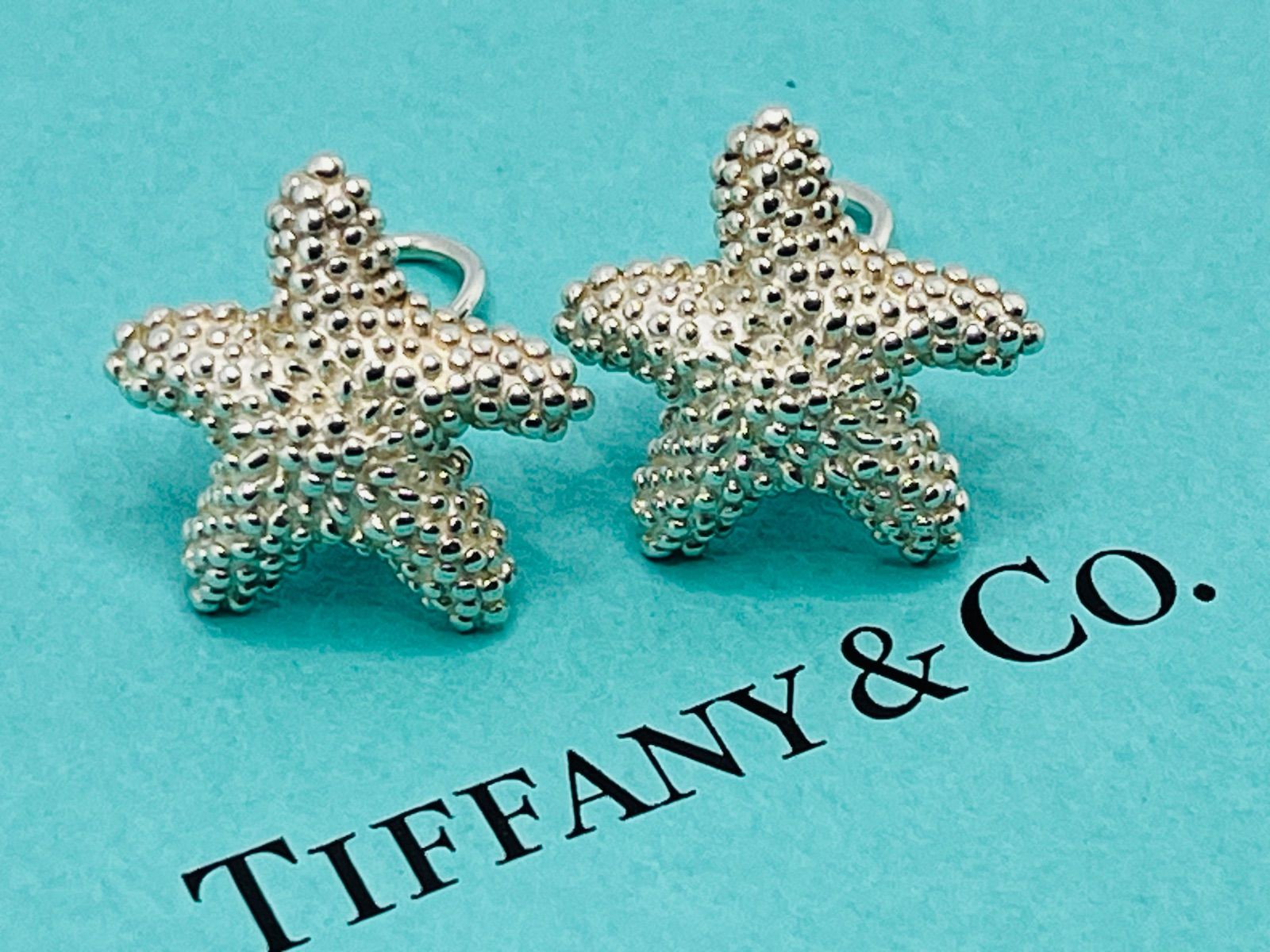 Tiffany&Co. ティファニー　スターフィッシュ　ピアス a028 送料無料 Tiffany&Co. 希少 ティファニー スターフィッシュ