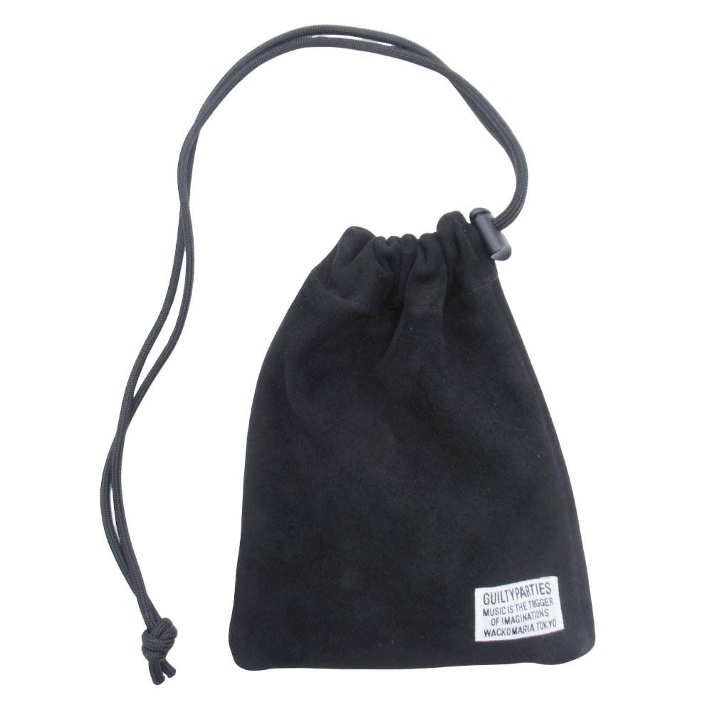 WACKOMARIA SHOULDER POUCH 巾着ポーチ WACKO MARIA (ワコマリア)】 ショルダーポーチ│WACKO MARIA
