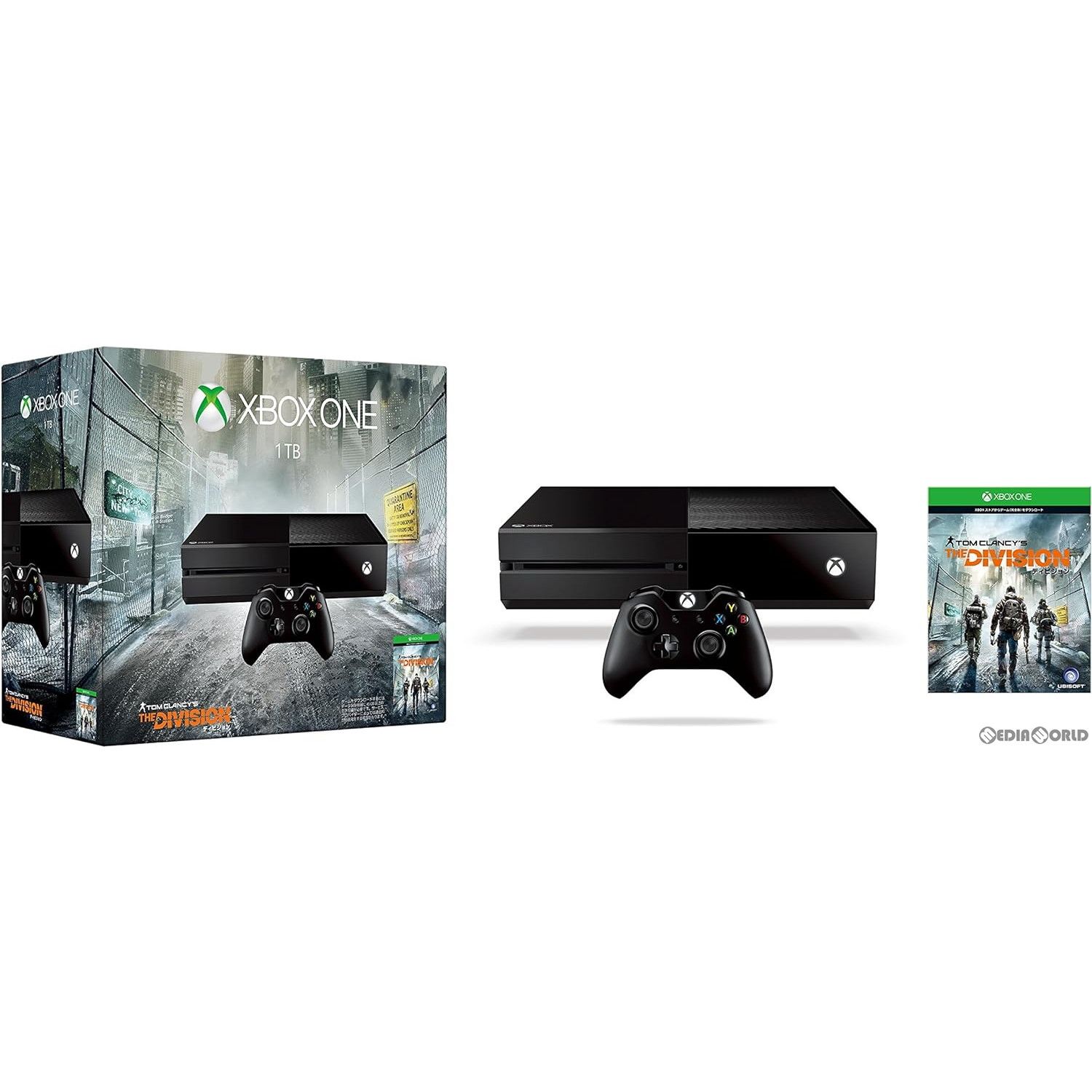 Microsoft - (本体)(ソフト無し)Xbox One 1TB(ディビジョン同梱版)(KF7-00140) 日本マイクロソフト Microsoft - (本体)(ソフト無し)Xbox One 1TB(ディビジョン同梱