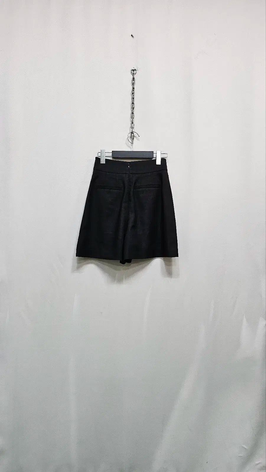 リネンブレンド スカートショーツ