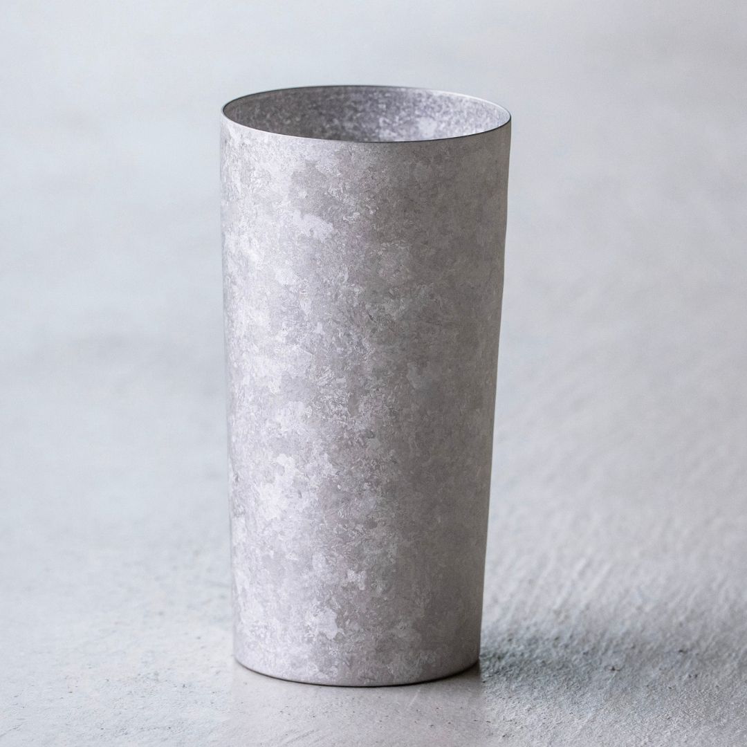 HORIE ホリエ 燕三条 窯創り 純チタン製二重タンブラー チタンタンブラー ライト 350 ml 保冷 保温 桐箱入り